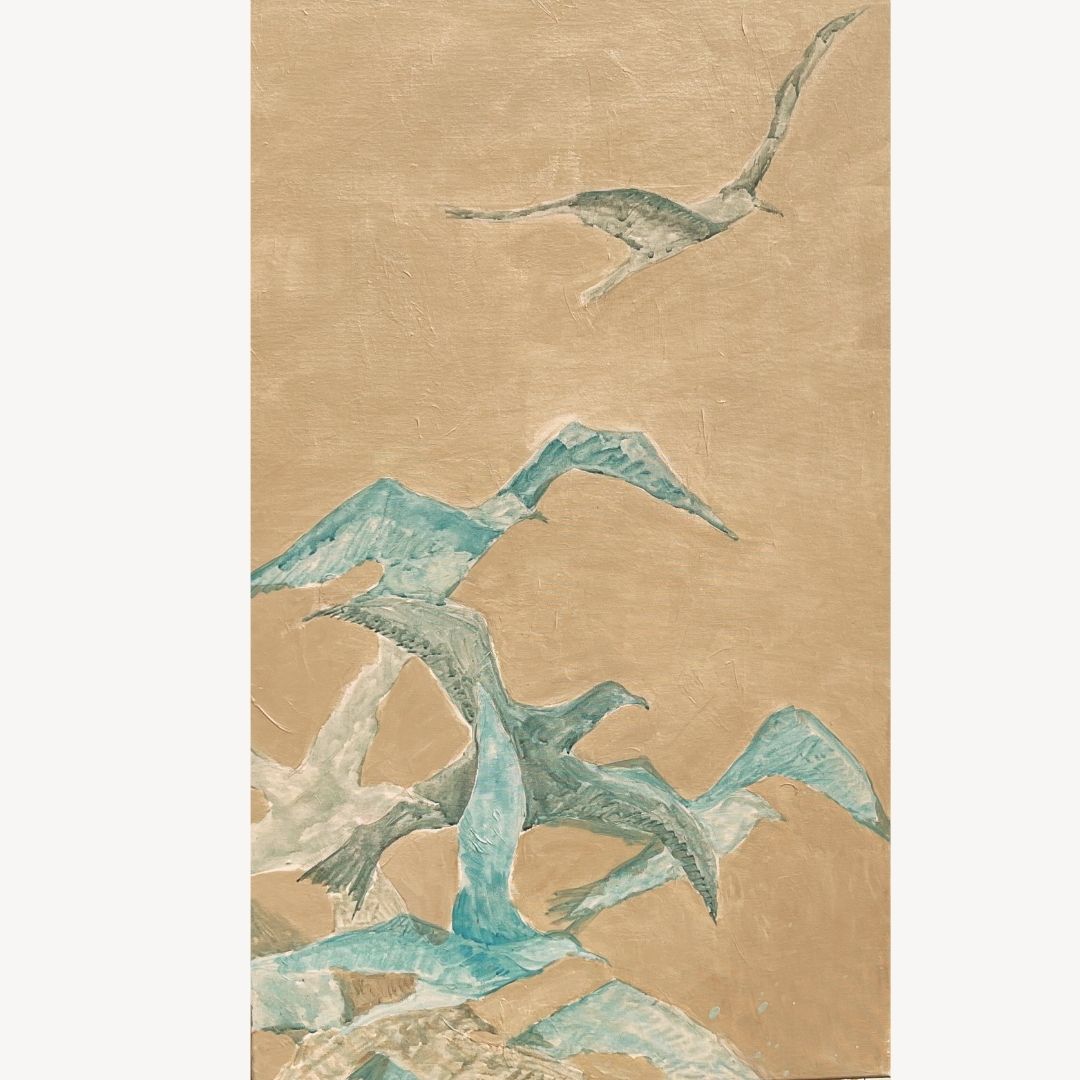 Akryl Loekkość bytu Kolekcja Ptaki 100x60