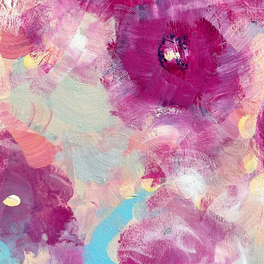 Akryl - Malwy i nie tylko Kolekcja Kwiaty (3)