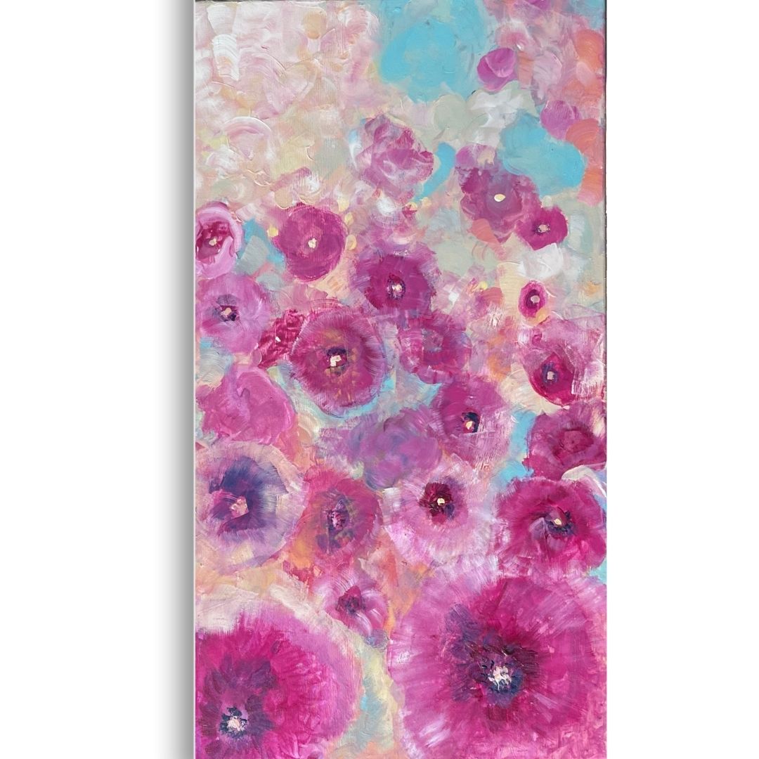 Akryl - Malwy i nie tylko Kolekcja Kwiaty 50x90