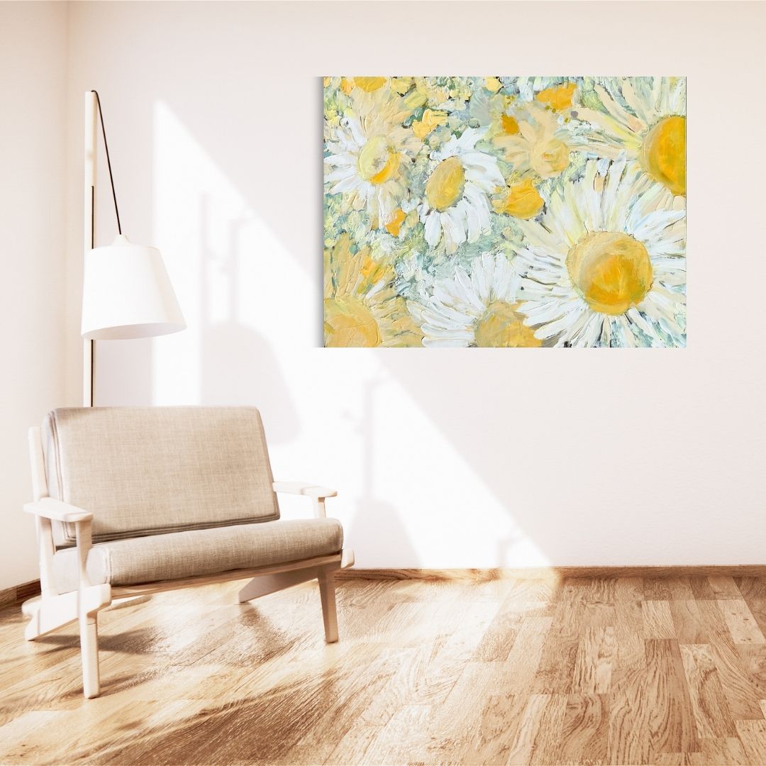 Akryl - Margerytki w słońcu Kolekcja Kwiaty