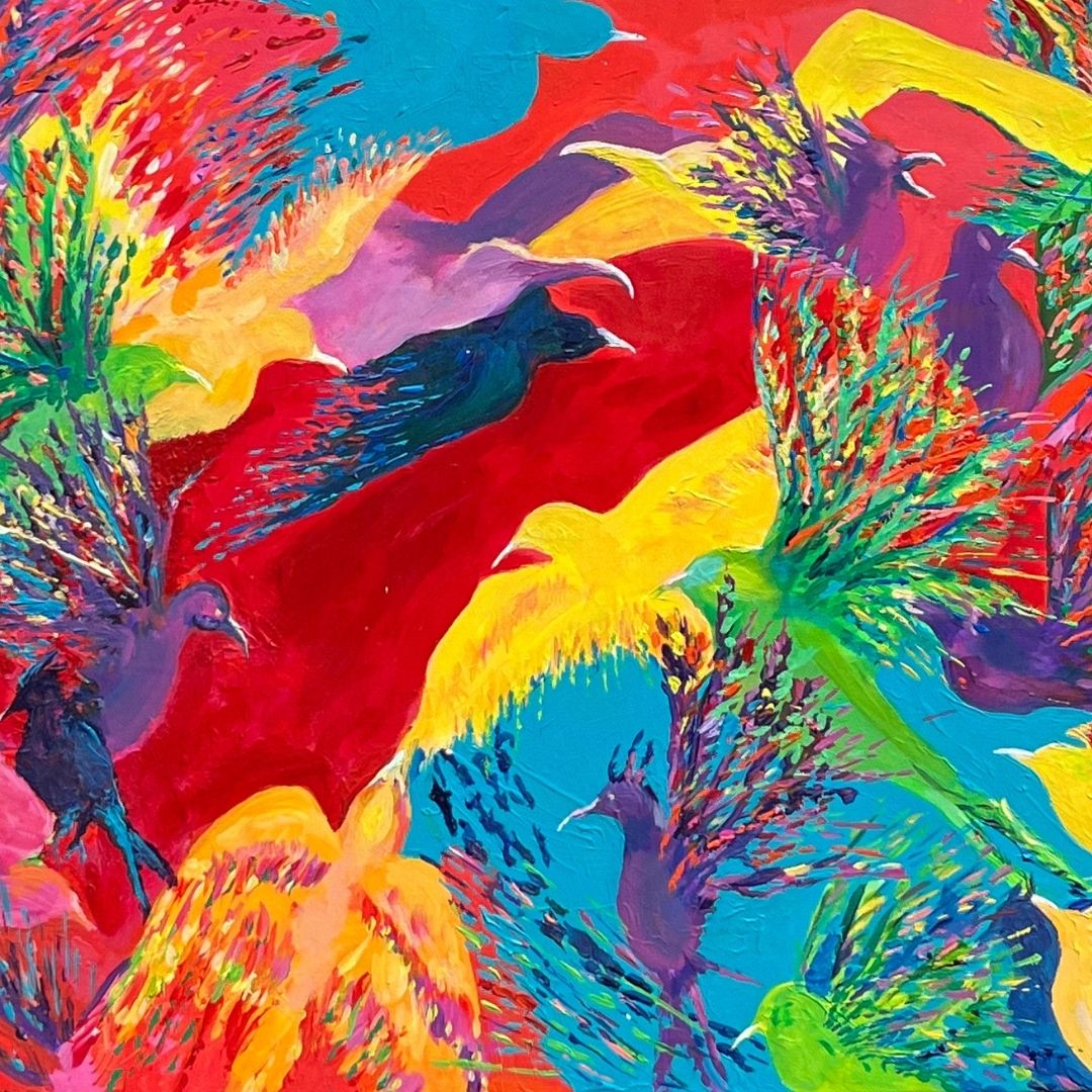 Akryl Powrót do raju Kolekcja Ptaki (2)