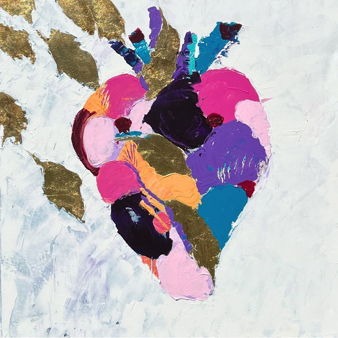 Akryl Przebudzenia Kolekcja Serce 70x70