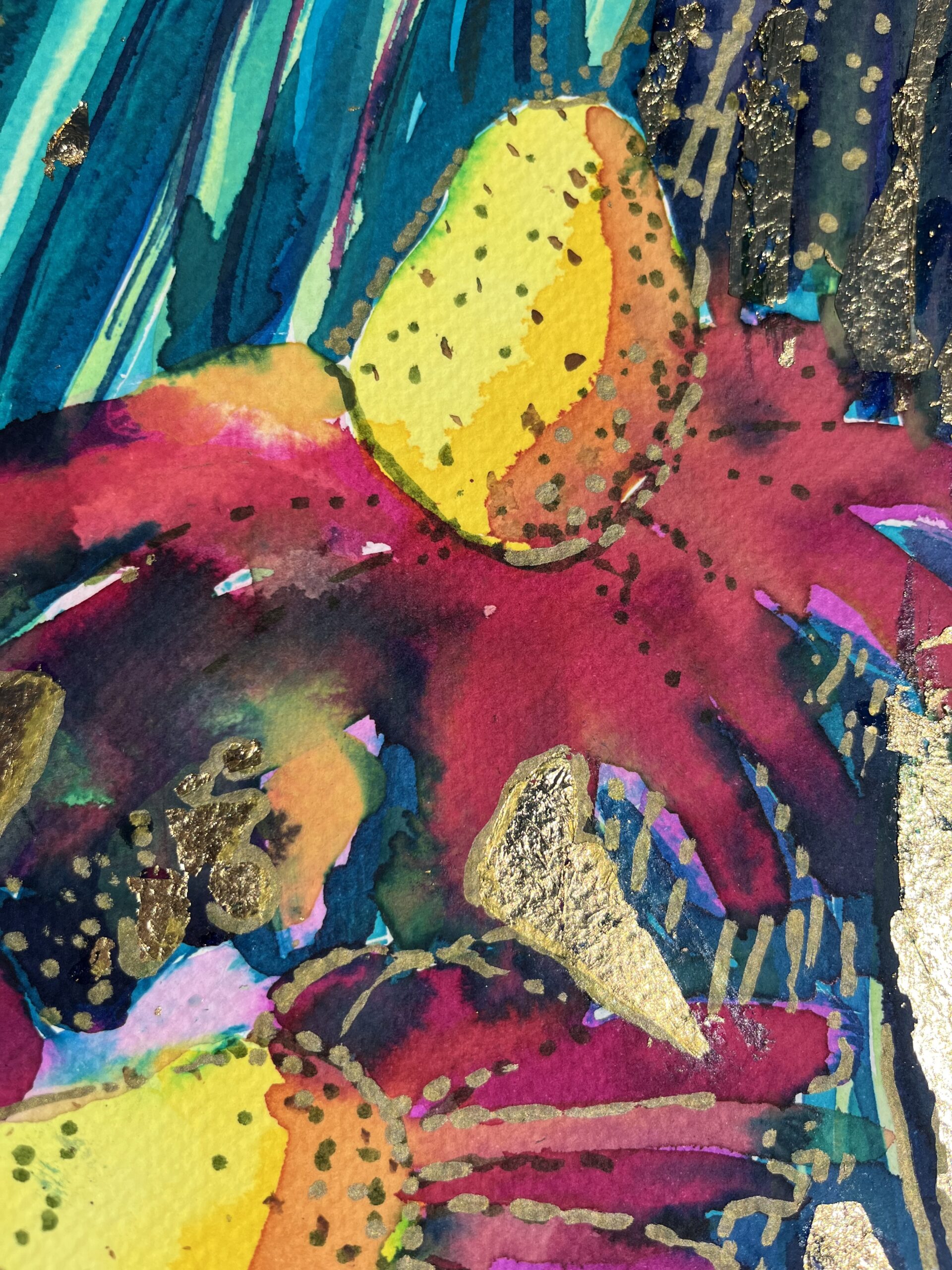 Akwarela kolekcja Kwiaty _Offitość 2 003