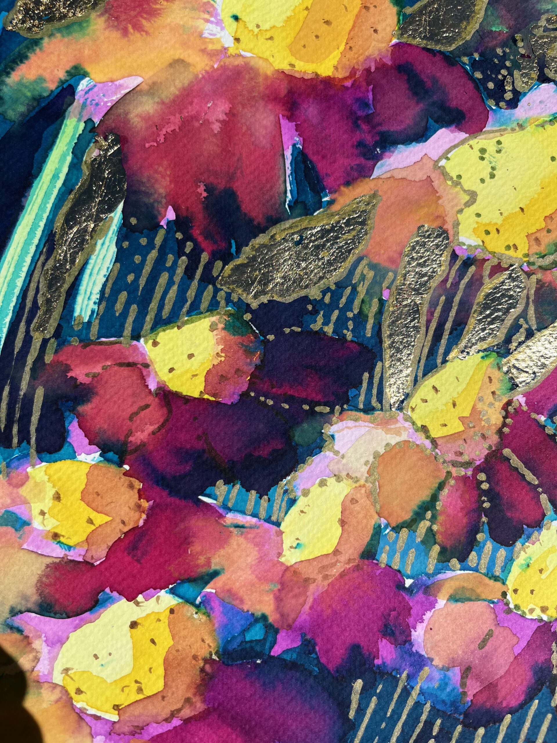 Akwarela kolekcja Kwiaty _Ofitość 2 001