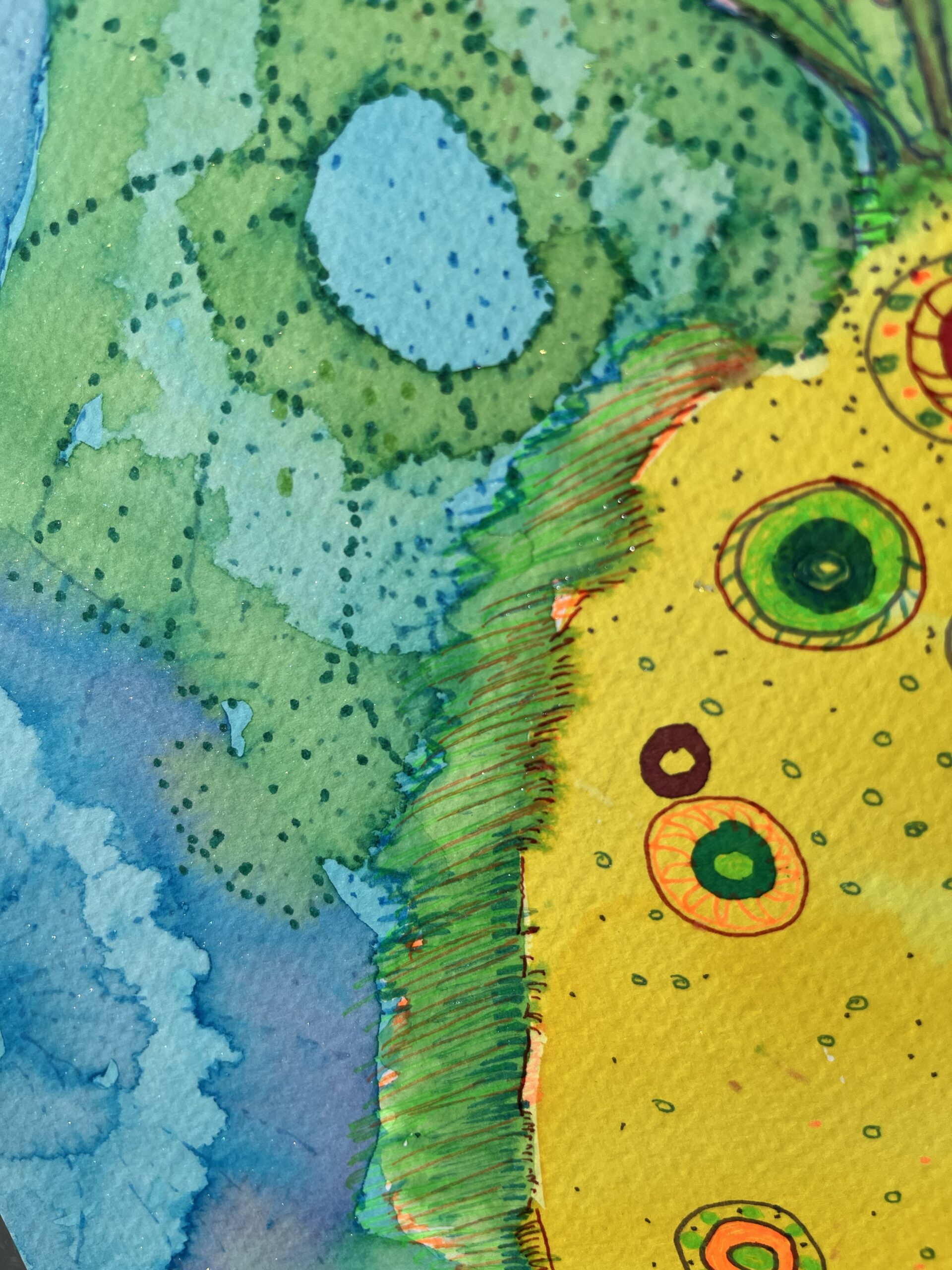 Akwarela kolekcja Morskie Słoneczna 3 003